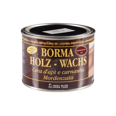 Φυσικό Κερί Παλαίωσης σε Πάστα 500ml MAHOGANY 62 Borma Wachs Holzwachs 0120MO