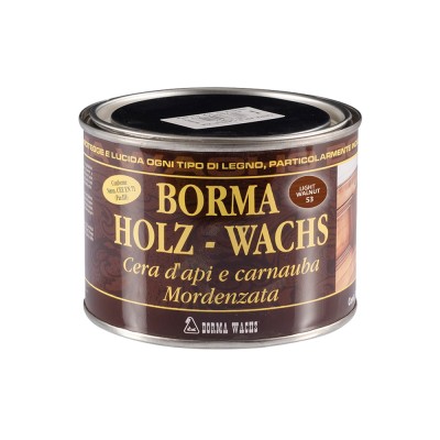 Φυσικό Κερί Παλαίωσης σε Πάστα 500ml LIGHT WALNUT 53 Borma Wachs Holzwachs 0120NC