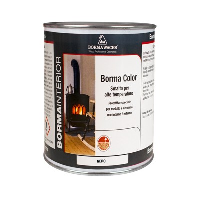 Σμάλτο Υψηλής Θερμοκρασίας 750ml Μαύρο BORMA WACHS HEAT RESISTANT ENAMEL 3IN1 6952NE