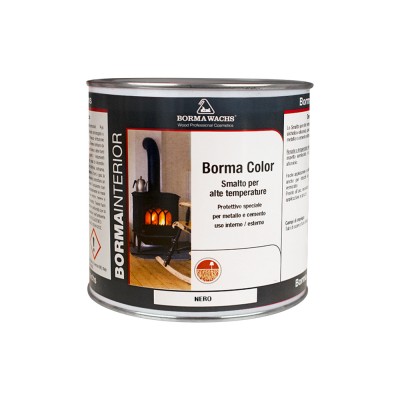 Σμάλτο Υψηλής Θερμοκρασίας 375ml Μαύρο BORMA WACHS HEAT RESISTANT ENAMEL 3IN1 6951NE
