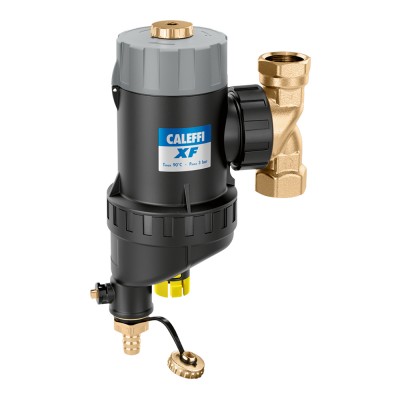 Ημιαυτόματο Αυτοκαθαριζόμενο Μαγνητικό Φίλτρο Νερού με σύνδεση G3/4" CALEFFI XF 577500