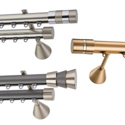 Σιδηροδρομοι Στρόγγυλοι με Άκρα