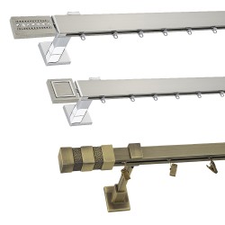 Σιδηρόδρομοι Ορθογώνιοι - Τετράγωνοι Με Άκρα