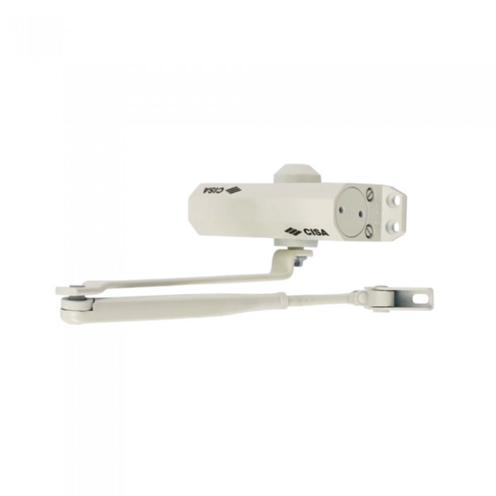 Σούστα Επαναφοράς πόρτας Cisa 60470.03.45 Λευκή (60460)