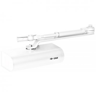 Cisa Μηχανισμός Επαναφοράς Θυρών (Σούστα) C1416 Λευκός