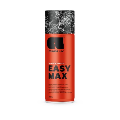 Διακοσμητικό σπρέι εφέ μαρμάρου 400ml Λευκό CosmosLac Easy Max Marble Effect 920