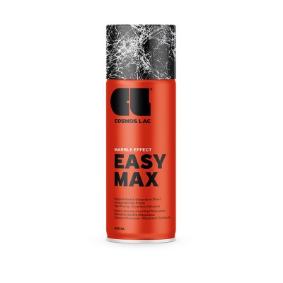 Διακοσμητικό σπρέι εφέ μαρμάρου 400ml Ασημί CosmosLac Easy Max Marble Effect 923