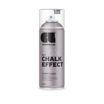 Χρώμα Κιμωλίας σε Σπρευ Chalk Effect 400ml dirty lilac No10
