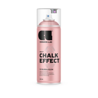 Χρώμα Κιμωλίας σε Σπρευ Chalk Effect 400ml bubblegum No12