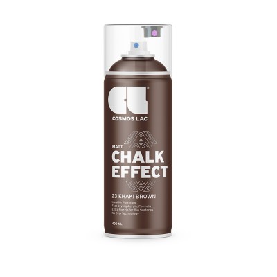 Χρώμα Κιμωλίας σε Σπρευ Chalk Effect 400ml Khaki Brown No23