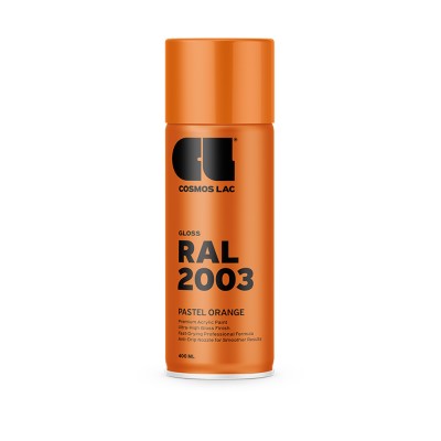 Σπρέι COMSOS LAC ΠΟΡΤΟΚΑΛΙ  329 RAL2003 400ml