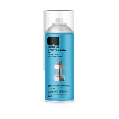 Λιπαντικό & Αντισκωριακό Σπρέι  400ml COSMOSLAC LINE 208