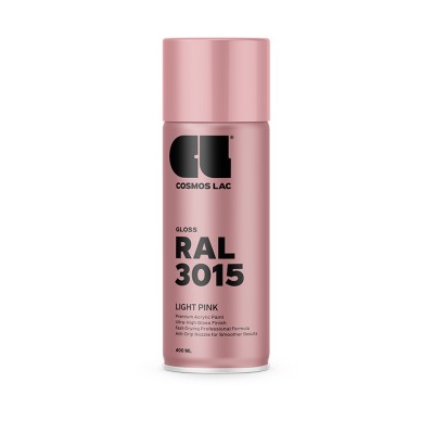 Σπρέι COSMOS LAC LIGHT PINK RAL3015-No465 400ml