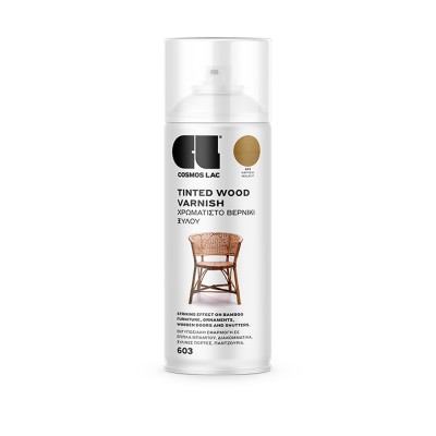 Βερνίκι Ξύλου Χρωματιστό N603 COSMOS LAC Walnut Varnish 400ml