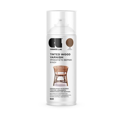 Βερνίκι Ξύλου Χρωματιστό N601 COSMOS LAC Mahogany Varnish 400ml