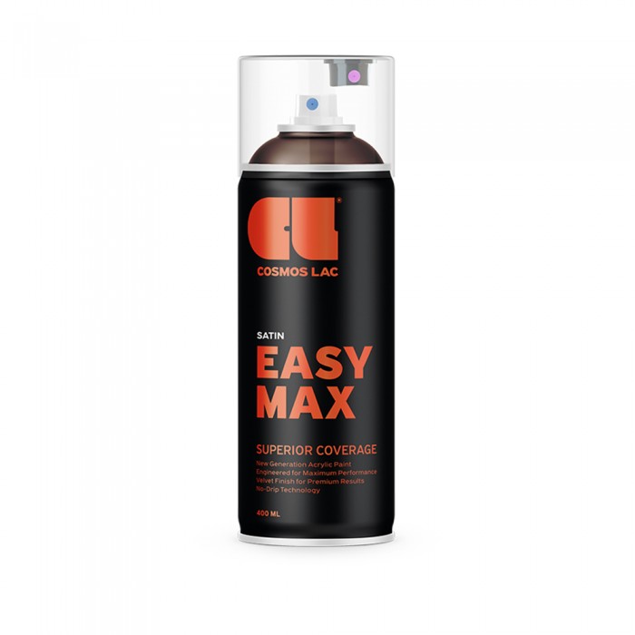 Σπρέι Ακρυλικό Χρώμα Cosmos Lac Easy Max Ral 8011 - 815 Brown Satin 400ml