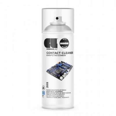 Άχρωμο Kαθαριστικό για Καθαρισμό Ηλεκτρικών και Ηλεκτρονικών Εξαρτημάτων N205 Contact Cleaner 400ml Cosmos Lac