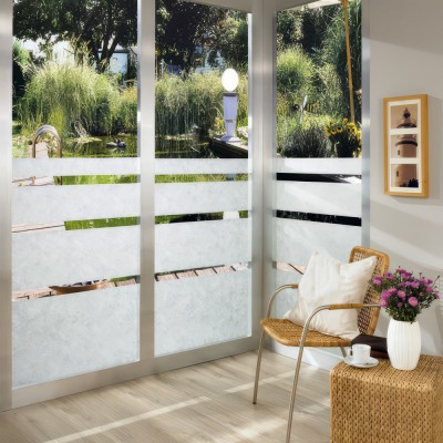 Αυτοκόλλητη διακοσμητική μεμβράνη Τζαμιού Πλάτος 45cm dc-fix Transparent (Διαφάνειες) 200-0907 Snow Πώληση Ανά Μέτρο