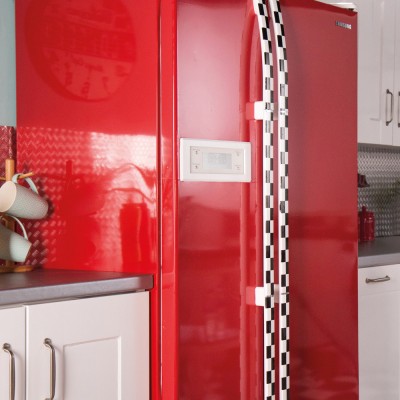 Αυτοκόλλητη διακοσμητική μεμβράνη Πλάτος 45cm dc-fix Uni Lack/Glossy (Γυαλιστερά) 200-1274 Signalrot Πώληση Ανά Μέτρο