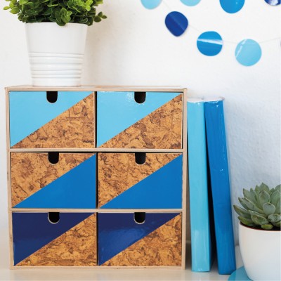 Αυτοκόλλητη διακοσμητική μεμβράνη Πλάτος 45cm dc-fix Uni Lack/Glossy (Γυαλιστερά) 200-1993 Aqua Πώληση Ανά Μέτρο