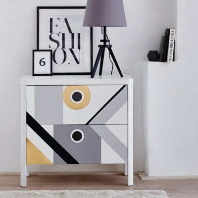 Αυτοκόλλητη διακοσμητική μεμβράνη Πλάτος 45cm dc-fix Uni Matt (Ματ) 200-2019 Grey Πώληση Ανά Μέτρο