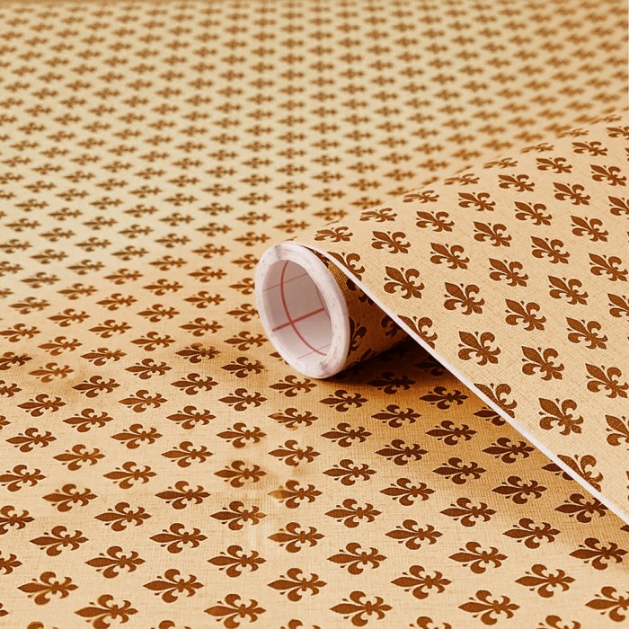 Αυτοκόλλητη διακοσμητική μεμβράνη Πλάτος 45cm dc-fix Décor 200-2060 Pitti brown Πώληση Ανά Μέτρο