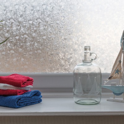 Αυτοκόλλητη διακοσμητική μεμβράνη Τζαμιού Πλάτος 45cm dc-fix Transparent (Διαφάνειες) 200-2535 Splinter Πώληση Ανά Μέτρο