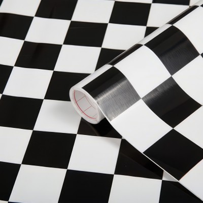 Αυτοκόλλητη διακοσμητική μεμβράνη Πλάτος 45cm dc-fix Décor 200-2565 Monza black & white Πώληση Ανά Μέτρο