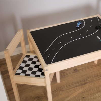 Αυτοκόλλητη διακοσμητική μεμβράνη Πλάτος 45cm dc-fix Décor 200-2565 Monza black & white Πώληση Ανά Μέτρο