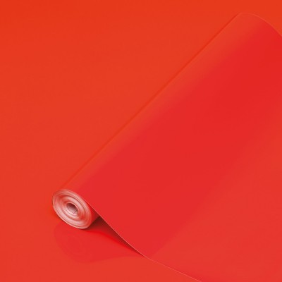 Αυτοκόλλητη διακοσμητική μεμβράνη Πλάτος 45cm dc-fix Uni Lack/Glossy (Γυαλιστερά) 200-2880 Zinnober Πώληση Ανά Μέτρο