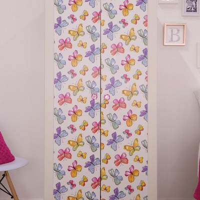 Αυτοκόλλητη διακοσμητική μεμβράνη Πλάτος 45cm dc-fix Décor 200-2940 Papillon Πώληση Ανά Μέτρο