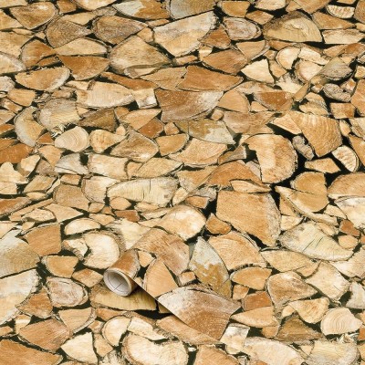 Αυτοκόλλητη διακοσμητική μεμβράνη Πλάτος 45cm dc-fix Wood (Ξύλινες Επιφάνειες) 200-3097 Feuerholz Πώληση Ανά Μέτρο