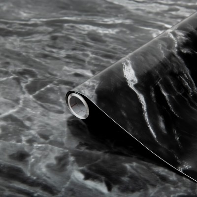 Αυτοκόλλητη διακοσμητική μεμβράνη Πλάτος 45cm dc-fix Marble-Stone (Μάρμαρα-Πέτρες) 200-3247 Romeo silver Πώληση Ανά Μέτρο