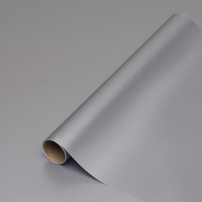 Αυτοκόλλητη διακοσμητική μεμβράνη Πλάτος 45cm dc-fix Metallicfolie (Μεταλλικά) 201-0020 Glattmat silver Πώληση Ανά Μέτρο