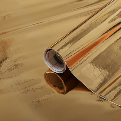 Αυτοκόλλητη διακοσμητική μεμβράνη Πλάτος 45cm dc-fix Metallicfolie (Μεταλλικά) 201-4528 Hochglanz Gold Πώληση Ανά Μέτρο