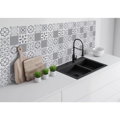 Αυτοκόλλητο Πλακάκι Τοίχου από Βινυλίο Oriental Tiles 30.5x30.5cm Πακέτο 6 Τεμαχίων DC-Fix 270-3004A