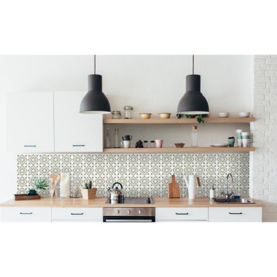 Αυτοκόλλητο Πλακάκι Τοίχου από Βινυλίο Jamila Gold 15.25x15.25cm Πακέτο 6 Τεμαχίων DC-Fix 270-3101