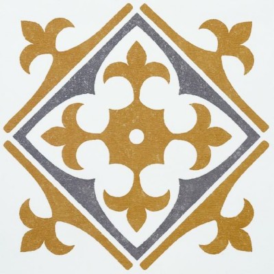 Αυτοκόλλητο Πλακάκι Τοίχου από Βινυλίο Nadia Gold 15.25x15.25cm Πακέτο 6 Τεμαχίων DC-Fix 270-3104