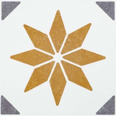 Αυτοκόλλητο Πλακάκι Τοίχου από Βινυλίο Alia Gold 15.25x15.25cm Πακέτο 6 Τεμαχίων DC-Fix 270-3109