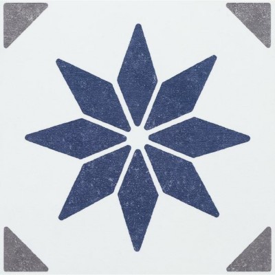 Αυτοκόλλητο Πλακάκι Τοίχου από Βινυλίο Alia Μπλε 15.25x15.25cm Πακέτο 6 Τεμαχίων DC-Fix 270-3110