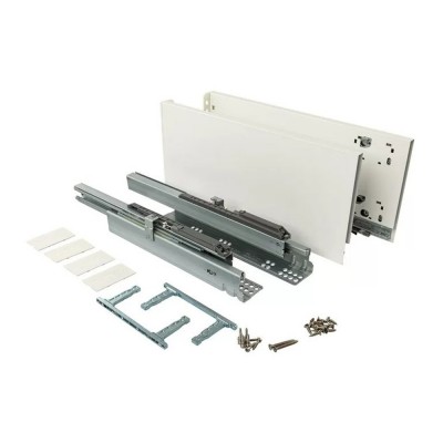 Συστήματα Συρταριών Διπλού Τοιχώματος με Φρένο DTC MAGIC-STAR PLUS C ύψος 17.4cm και βάθος 50cm Λευκό HD13500A17NE29