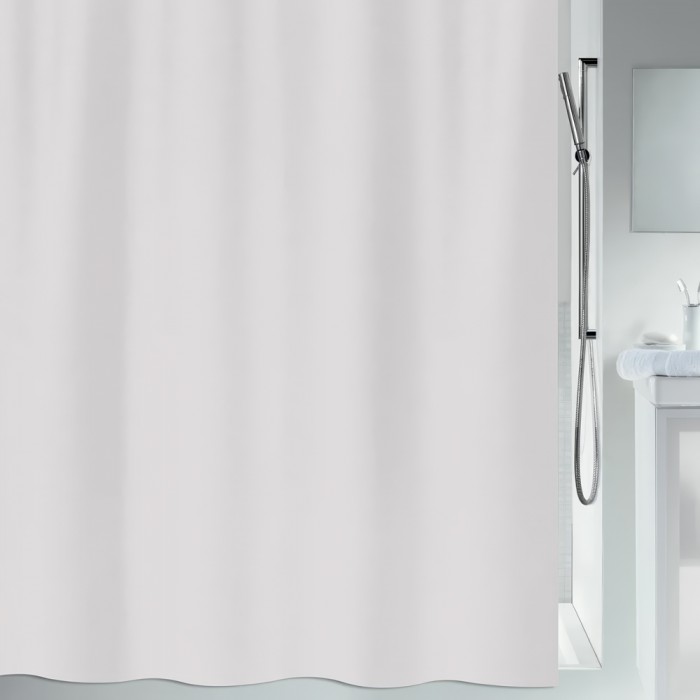 Κουρτίνα Μπάνιου Πολυστερική 180x200cm Λευκή Spirella ALTRO 02088.001