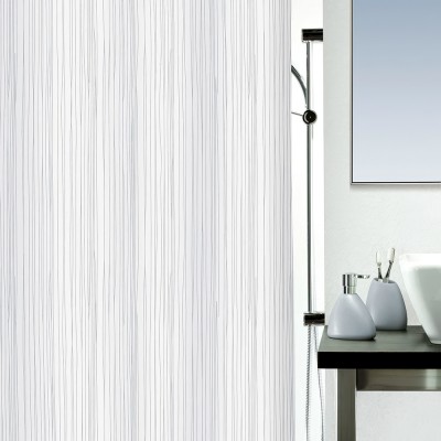 Κουρτίνα Μπάνιου Πολυστερική 180x200cm Λευκή Spirella RAYA 02155.001