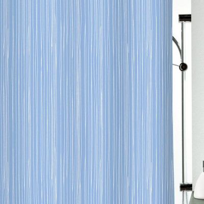 Κουρτίνα Μπάνιου Πολυστερική 180x200cm Μπλε Spirella RAYA 02155.003