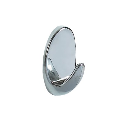 Κρεμαστράκια Μεταλλικά σετ 2τμχ 3,5x5,5 cm Χρωμέ Spirella OVAL 05255.001