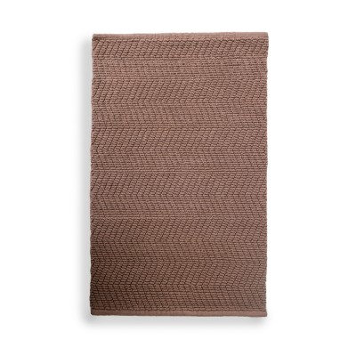 Χαλάκι Μπάνιου Βαμβακερό 50x80cm Μπέζ Rainbow ELLIA 05644.004