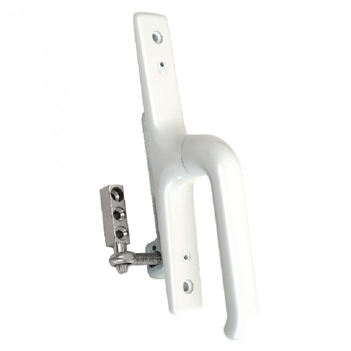 Κλειδαριά Συρόμενων Θυρών Αλουμινίου Λευκή DOMUS DSL790NL