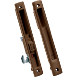 Κλειδαριά Συρομένων με κλείδωμα γάντζου για πόρτα Αλουμινίου 28mm x 186mm Domus KLIKLOK 7610X ΚΑΦΕ