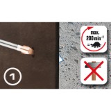 Τρυπάνι Πλακιδίων και Πορσελάνης 6mm x 115mm Alpen Keramo-extreme