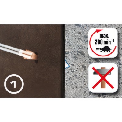 Τρυπάνι Πλακιδίων και Πορσελάνης 5mm x 105mm Alpen Keramo-extreme